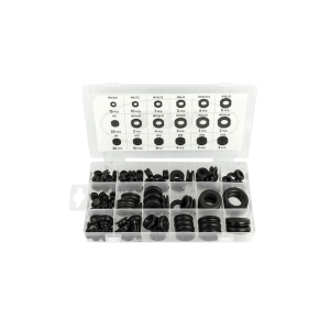 ESTUCHE DE PASACABLES DE GOMA 125PCS