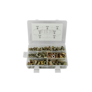 ESTUCHE DE REMACHES TUERCA 235PCS