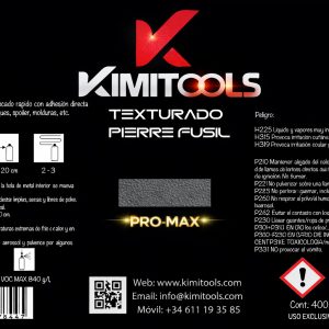 0000 TEXTURADO  PIERRE FUSIL  PRO-MAX  400ml   KIMITOOLS