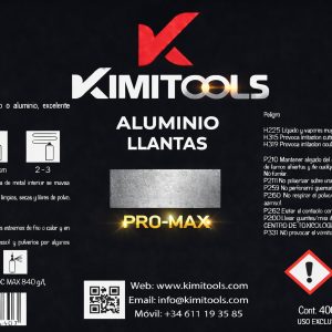 0010  PINTURA NITRO  ALUMINIO- LLANTAS KIMITOOLS  PRO -MAX