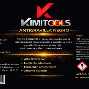 0007 ANTIGRAVILLA NEGRO O GRIS OSCURO  PRO-MAX  KIMITOOLS