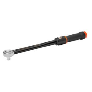 00329 Llave dinamométrica mecánica de disparo ajustable con visor y cabeza de carraca fija con cuadradillo pasante 74WR-50/74WR-400